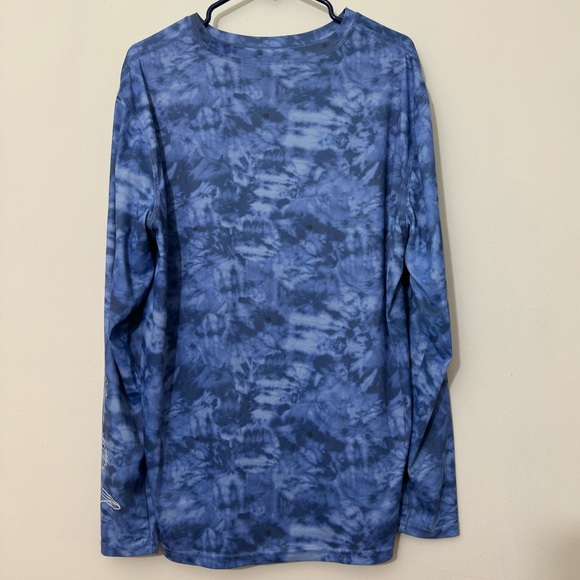 REEL LIFE || Mens long sleeve blue camouflage shirt size xl - Picture 5 of 7